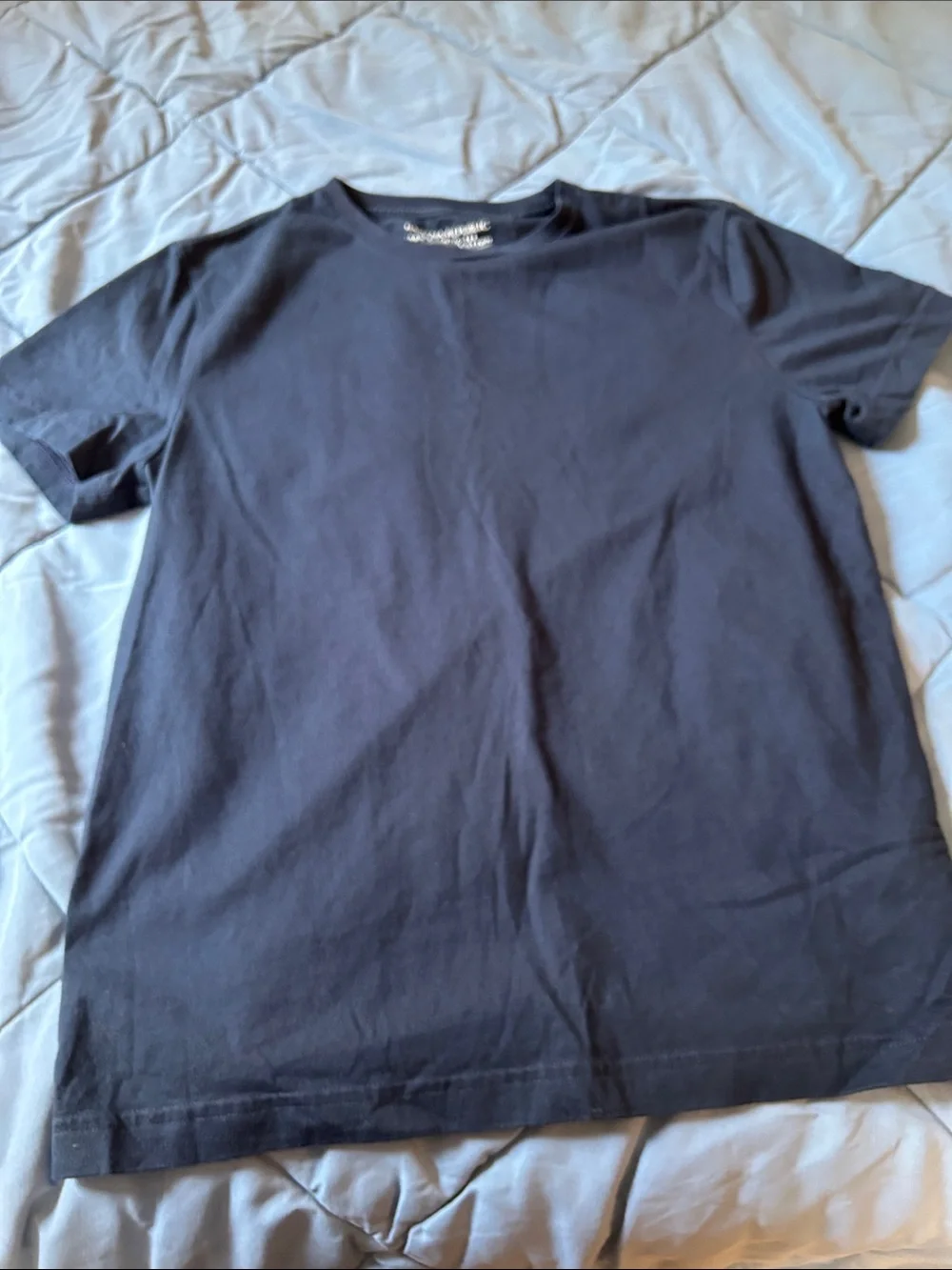 Banana Republic Black Short Sleeve Crew Neck Tee